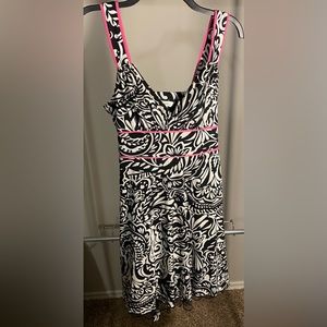 Y2K Paisley Sleeveless Dress